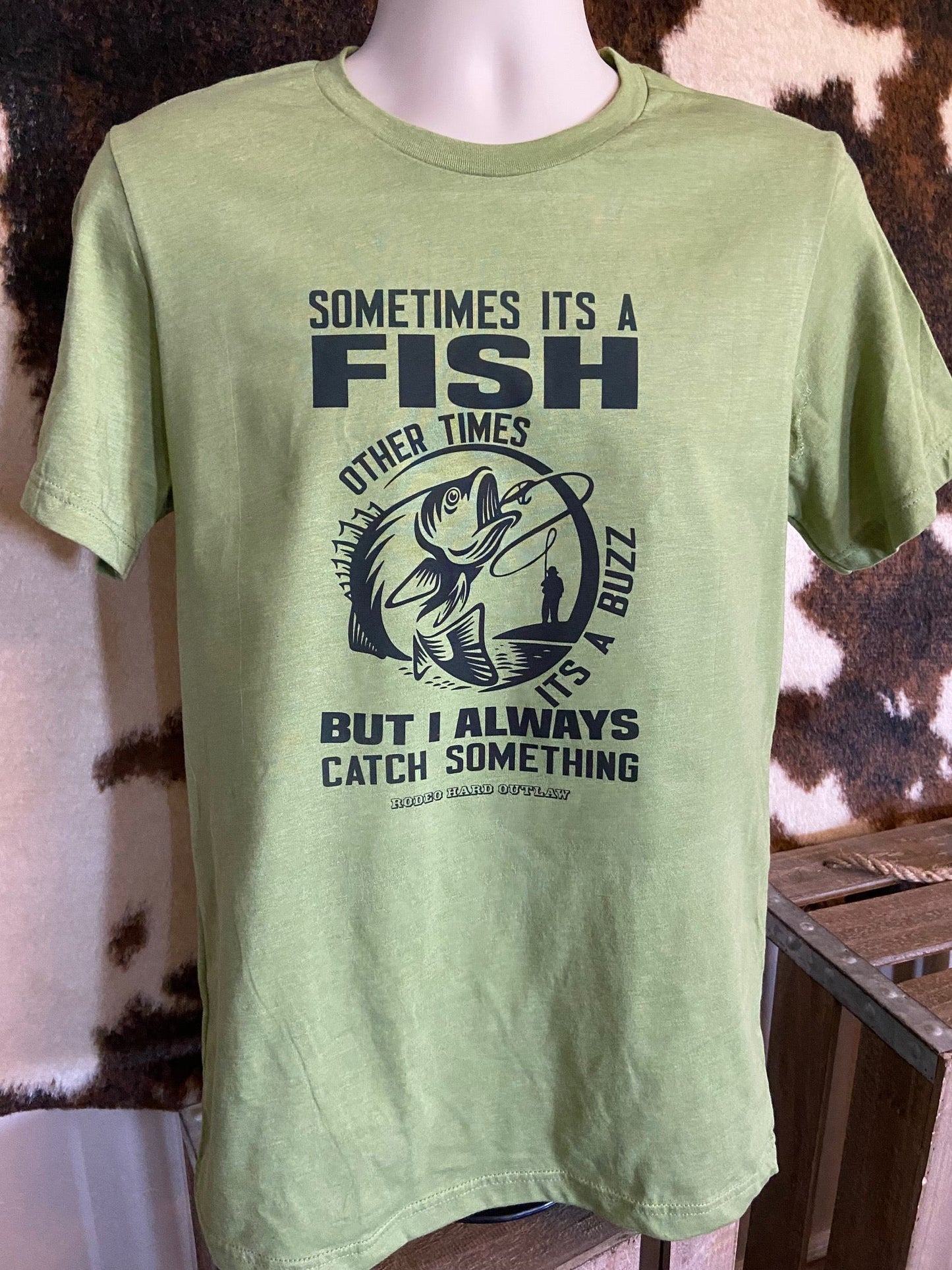 Sometimes it's a Fish Sometimes it's a Buzz l Unisex Jersey Short Sleeve Tee