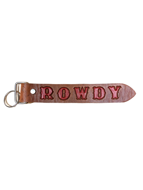 Rowdy: Handmade Western Leather Key Chains