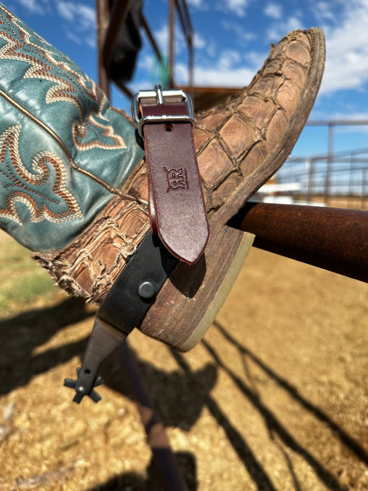 Adult Bull Riding Spur Straps By Rowdy Rowels